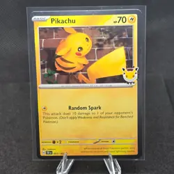 Pikachu 051/162 - 2026 Pokemon Day Stamped Promo - Pokemon TCG - Image 1