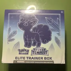 Pokemon TCG: Sword & Shield SILVER TEMPEST Elite Trainer Box ETB New & Sealed - Image 1