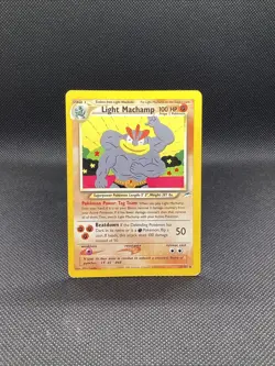 Light Machamp 25/105 Neo Destiny Regular Pokemon TCG - Image 1