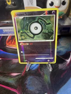 FREE SHIPPING Pokemon TCG - Unown (S) 39/132 - Reverse Holo Rare Secret Wonders - Image 1