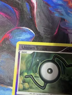 FREE SHIPPING Pokemon TCG - Unown (S) 39/132 - Reverse Holo Rare Secret Wonders - Image 3