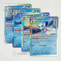 Froslass 053/167 Holo x4 Playset 4x Pokemon S&V Twilight Masquerade TWM - Image 1