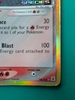 2005 Pokemon EX Delta Species Salamence #14/113 Holo Stamped HP - Image 4