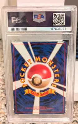 1998 POKEMON JPN GYM #1 ERIKA'S BULBASAUR PSA 9 - Image 2