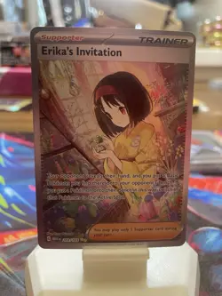 Pokemon Erika's Invitation Scarlet & Violet 151 Special Illustration Trainer Ho… - Image 1