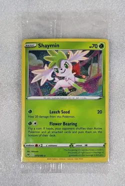 SEALED Shaymin 015/185 PROMO Cosmos Holo Rare Pokemon TCG - Image 1