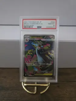 Pokemon Mega Charizard X ex M2: Inferno X 094/080 Super Rare Holo PSA 10 - Image 1