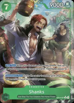 One Piece TCG • Shanks OP14-027 • Alternate Artwork • ENG/NM - Image 1