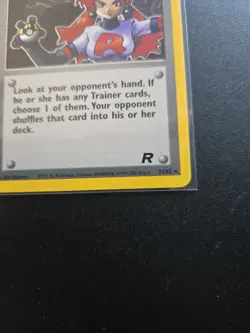 Pokemon TCG Rocket's Sneak Attack Team Rocket Rare Card 16/82 English - Image 3