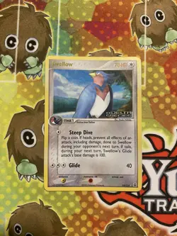 Swellow 32/113 Pokemon Card EX Delta Species Stamped Reverse Holo Foil - Image 1