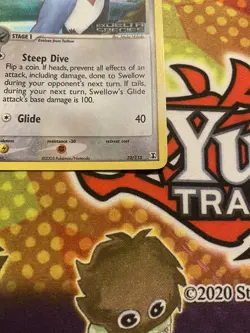 Swellow 32/113 Pokemon Card EX Delta Species Stamped Reverse Holo Foil - Image 5