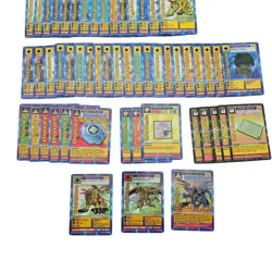 Digimon TCG Vintage Assorted Cards Collectible Card Lot Of 69 - Image 2