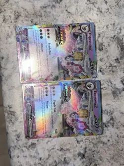 Pokemon TCG Prismatic Evolution 2 Espeon GX Holo Pokemon Cards English Holo - Image 1