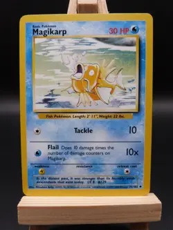Pokemon Uncommon Card : Magikarp 35/102 (Base Set) - Image 1
