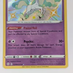 Galarian Rapidash SV048/SV122 Ultra Rare Shining Fates NM Pokemon TCG Card - Image 3