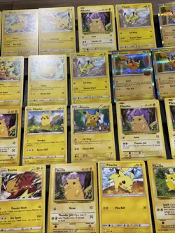 (30) Pikachu CARDS LOT VTG HOLO Raichu Stamped Red Cheeks Halloween 1999 - Image 3