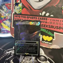 Rammas Echor, Ancient Shield Borderless Surge Foil Commander magic the gathering - Image 2