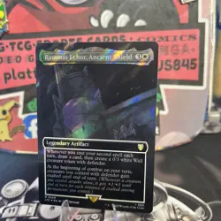 Rammas Echor, Ancient Shield Borderless Surge Foil Commander magic the gathering - Image 3