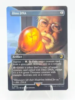 Dino DNA (Borderless) Universes Beyond Jurassic World Collection Normal 20 NM - Image 1