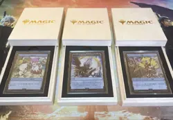 MTG Token 3 set Stainless Steel WotC Official Limited to events held Japan - Image 1