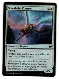 Magic the Gathering Kaldheim Foil Starnheim Courser - Image 1