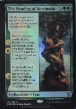 The Mending of Dominaria - Dominaria: #173, Magic: The Gathering - Foil Lp C255 - Image 1