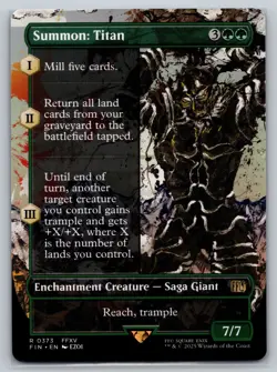 Summon: Titan (Borderless) Final Fantasy Regular - Image 1