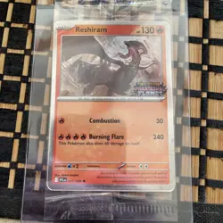 Pokemon Phantasmal Flames Reshiram 017/094 Promo Stamped Sealed TCG - Image 1