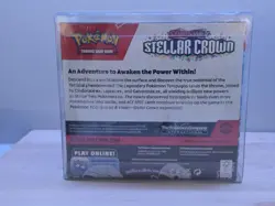 Pokemon TCG Stellar Crown Booster Box (Factory Sealed) With Protective Case - Image 3