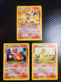 Charizard 3/110 Legendary Collection Non-Holo 2002 Evo-Line Lot Pokemon Card LP - Image 1
