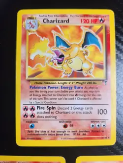Charizard 3/110 Legendary Collection Non-Holo 2002 Evo-Line Lot Pokemon Card LP - Image 2