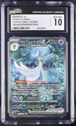 Gardevoir EX 233/091 Special Illustration Rare Pokemon CGC 10 Gem Mint *083 - Image 1