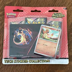 Pokemon Mega Evolution Ascended Heroes Tech Sticker 3 Pack, Charmander (QTY=2) - Image 3