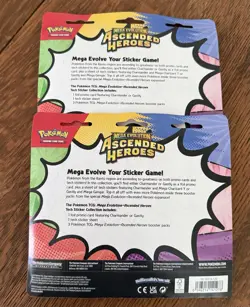 Pokemon Mega Evolution Ascended Heroes Tech Sticker 3 Pack, Charmander (QTY=2) - Image 4