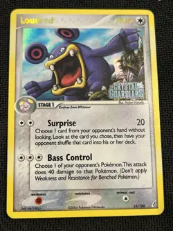 Pokemon TCG Loudred 23/100 Crystal Guardians Reverse Holo NM - Image 1