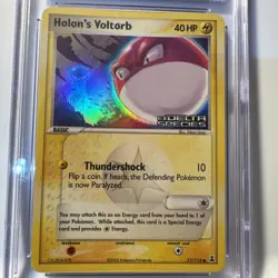 HOLON'S VOLTORB 2005 POKEMON EX DELTA SPECIES 71/113 CGC 10 - Image 3