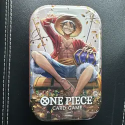 💎 One Piece Tin Pack Set Vol. 2 Monkey D. Luffy 💎 FACTORY SEALED - Image 1