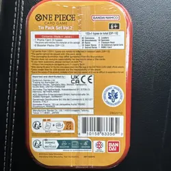 💎 One Piece Tin Pack Set Vol. 2 Monkey D. Luffy 💎 FACTORY SEALED - Image 2