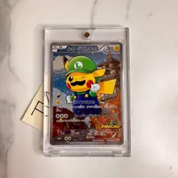 Pokemon card Luigi Pikachu #296/XY-P Promo Special Box - Image 1