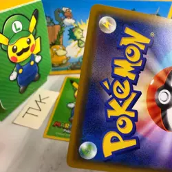 Pokemon card Luigi Pikachu #296/XY-P Promo Special Box - Image 5