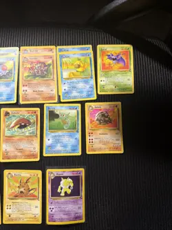 Pokemon TCG 17 Card Fossil Lot WOTC INCLUDES TWO RARE CARDS - Image 2