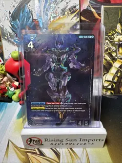 GFreD LR+ GD03-035 Steel Requiem Gundam TCG English NM Card Game Alt Art - Image 1