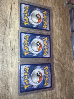 Damaged Pokemon Cards Greninja Wicke Brigette. Good Binder Copies See Photos - Image 2