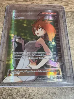 Damaged Pokemon Cards Greninja Wicke Brigette. Good Binder Copies See Photos - Image 3