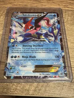 Damaged Pokemon Cards Greninja Wicke Brigette. Good Binder Copies See Photos - Image 5