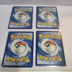 Lot of 4 Custom holo Charizard V Pokemon Trading Card sleeved & top loaded - Image 5