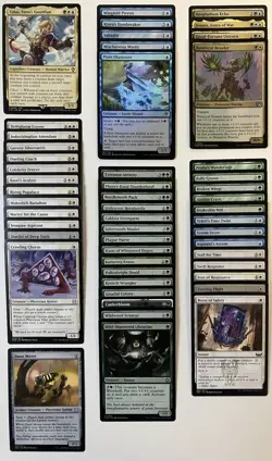 MTG Magic The Gathering Tidus, Yuna's Guardian 🏐 Budget 100 Card Commander Deck - Image 3