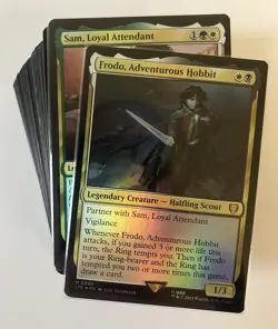 MTG Magic The Gathering Azban Frodo And Samwise Budget 100 Card Commander Deck - Image 1