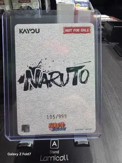Naruto Kayou Serialized Promo Card Naruto Uzumaki /999 - Image 2