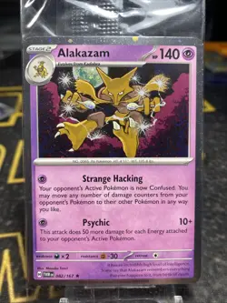Pokemon Pokemon TCG Alakazam Cosmos Holo 082/167 Blister Exclusive Card Sealed - Image 1